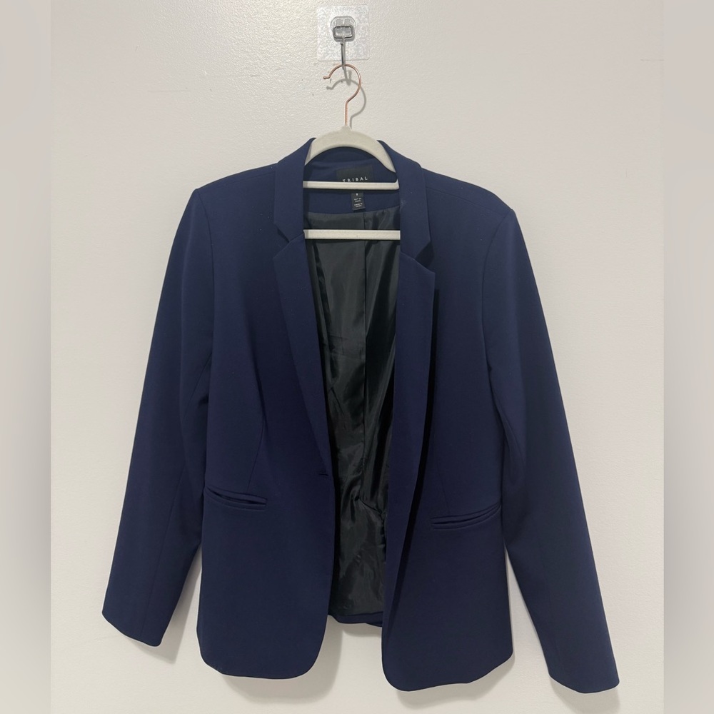 Oversized Navy Blazer